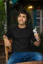gildan-round-neck-tee-featuring-a-happy-man-with-an-indian-snack-m30304.webp