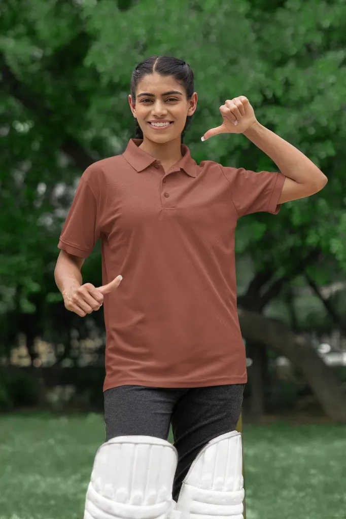 cricket-themed-mockup-of-a-happy-woman-pointing-at-her-gildan-polo-shirt-m39966.webp