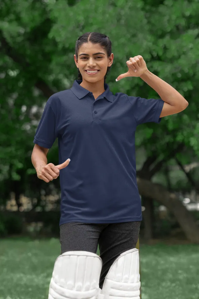 cricket-themed-mockup-of-a-happy-woman-pointing-at-her-gildan-polo-shirt-m39966 (2).webp