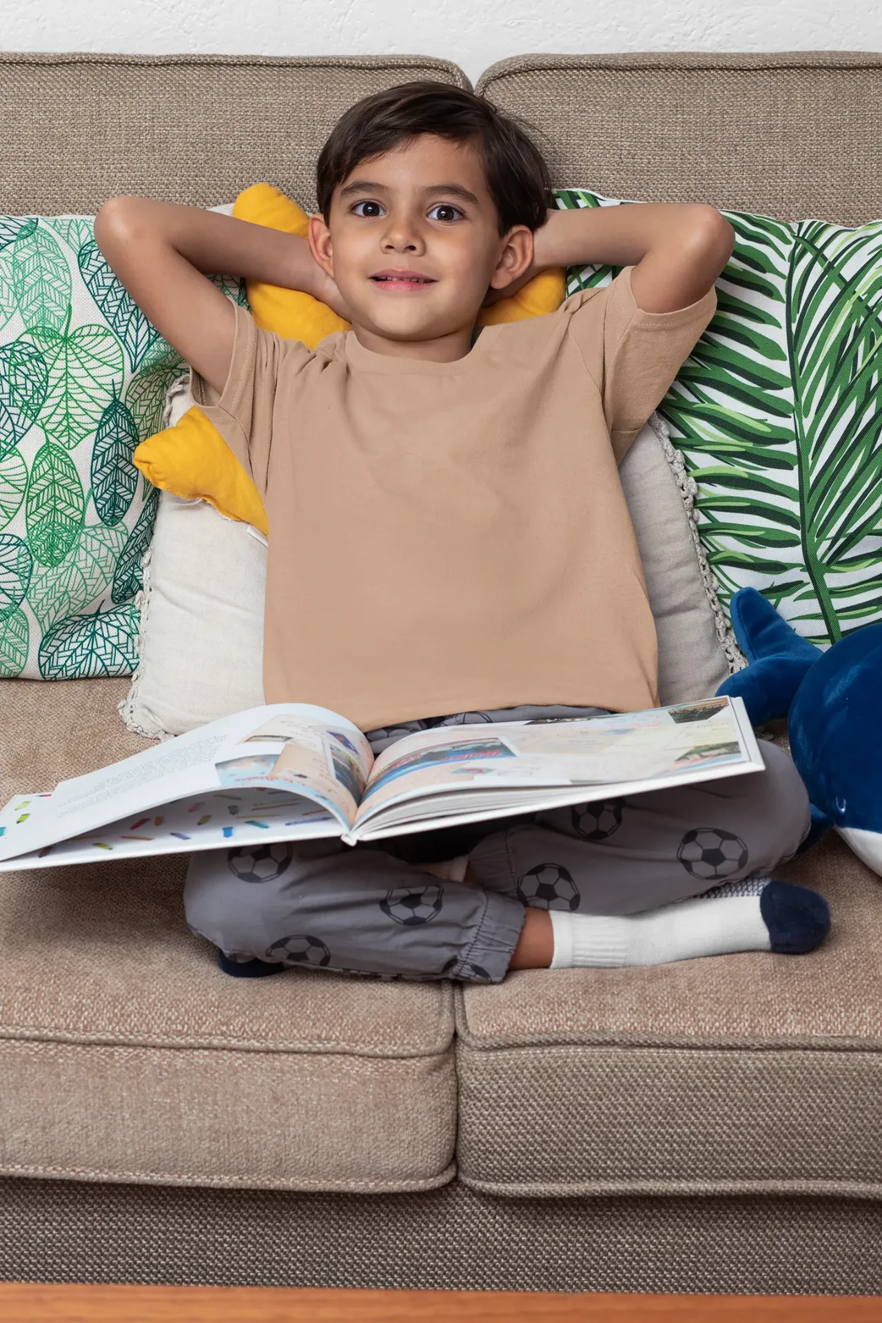 Kids Round Neck | 200 GSM | 100% Cotton | Limited Edition - Pantone 2025 Award Winner