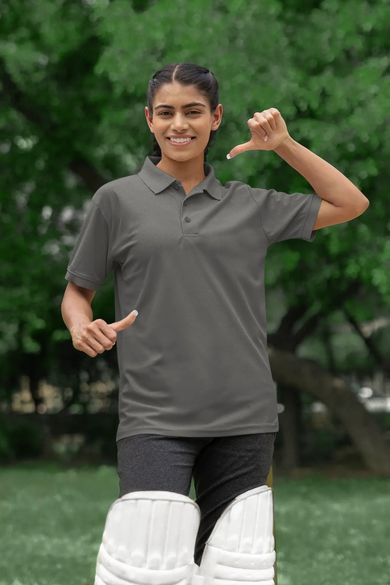 Premium Active Wear | Dual Fabric Polo | 240 GSM | 100% Cotton Lining & 100% Polyester Exterior