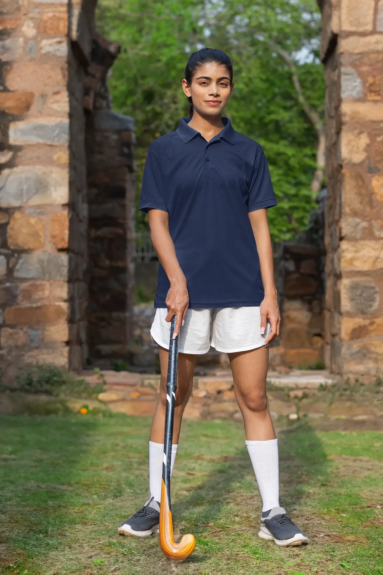 Premium Active Wear | Dual Fabric Polo | 240 GSM | 100% Cotton Lining & 100% Polyester Exterior