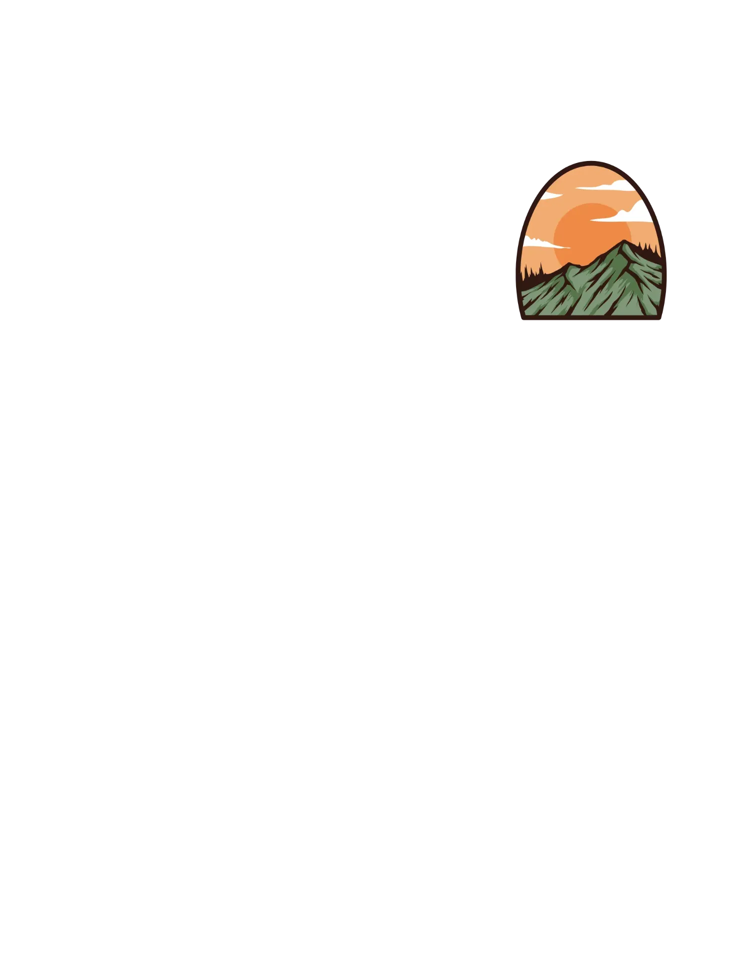 Nature Landscape - Semi Oval