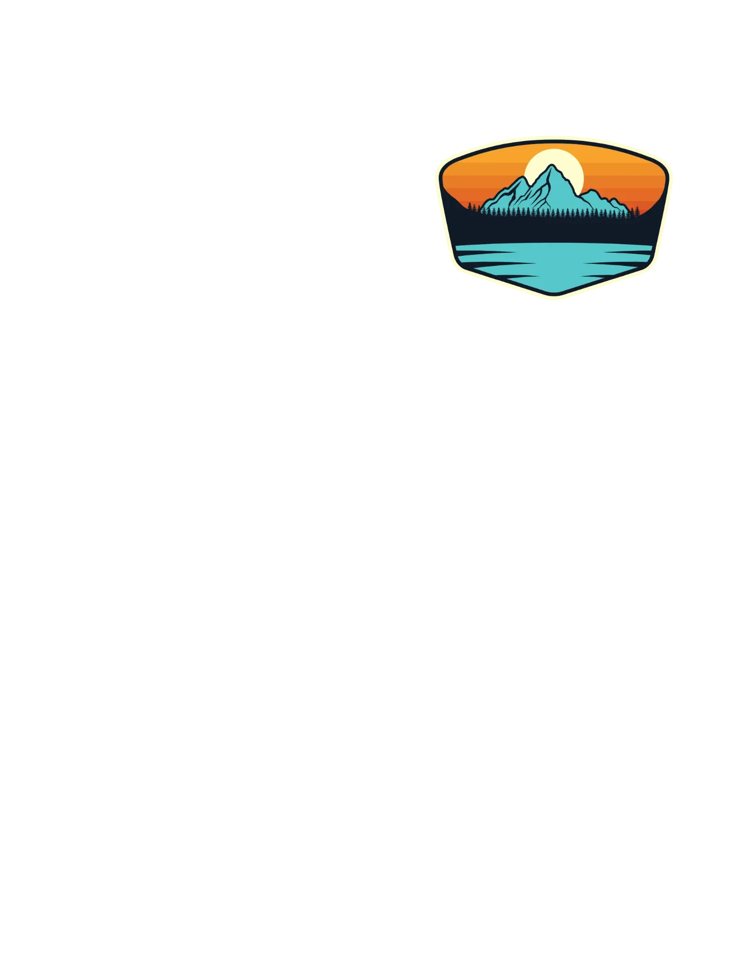 Minimalist modern mountain